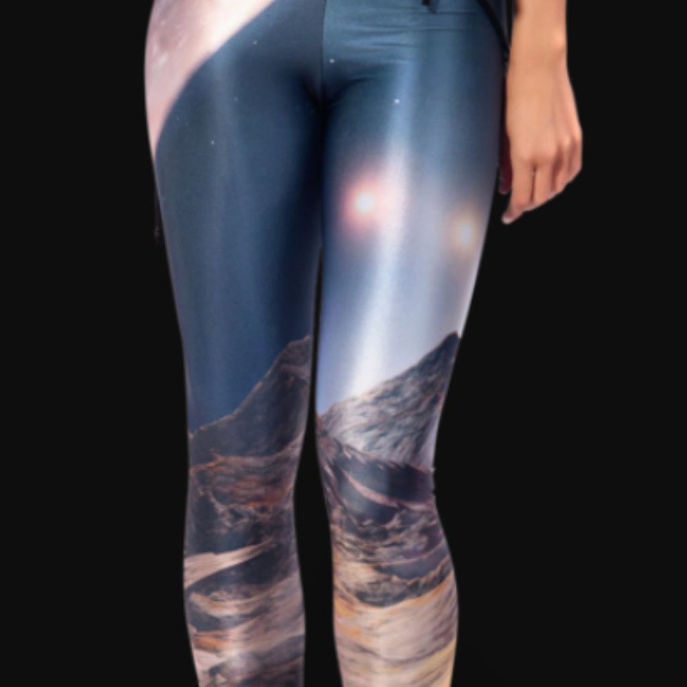 Black milk Mountains of mars leggings